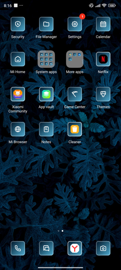 Leaves screenshot