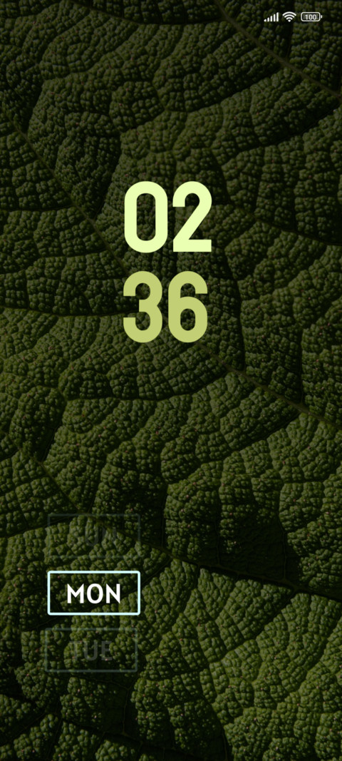 Leaf screenshot