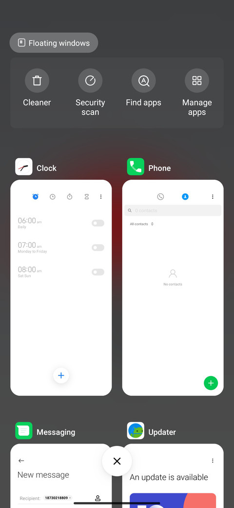 Destro OS screenshot