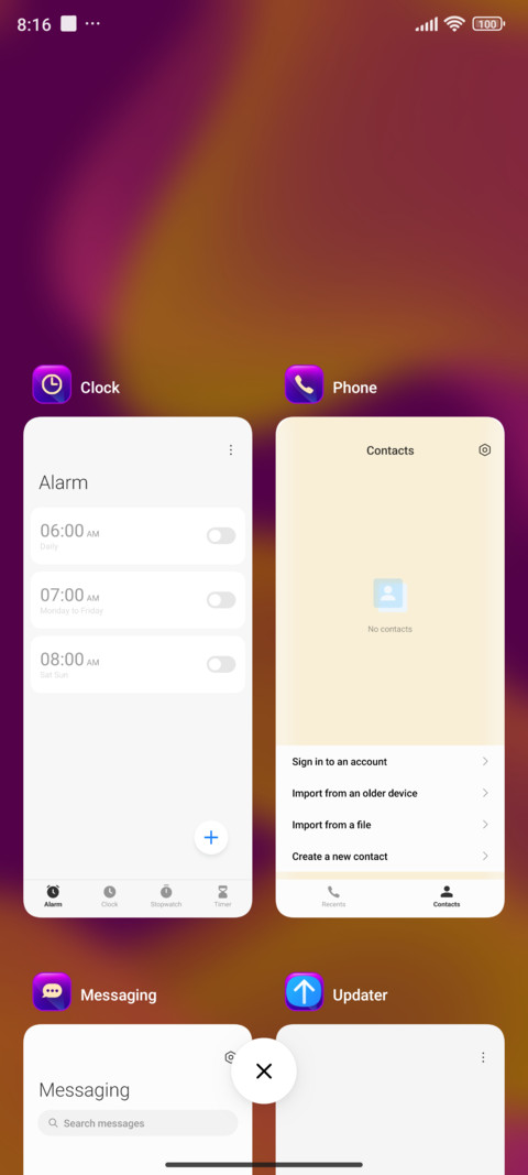 abstract shapes screenshot