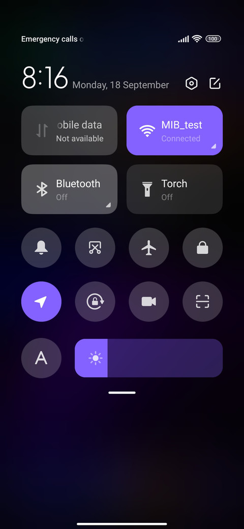 Round Purple screenshot