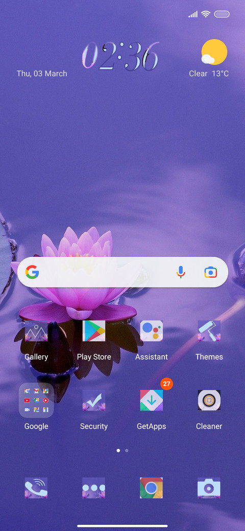 Nature Lotus screenshot