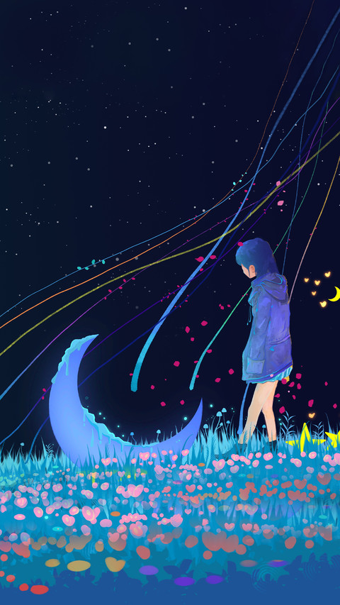 文学里的绝美月色 screenshot