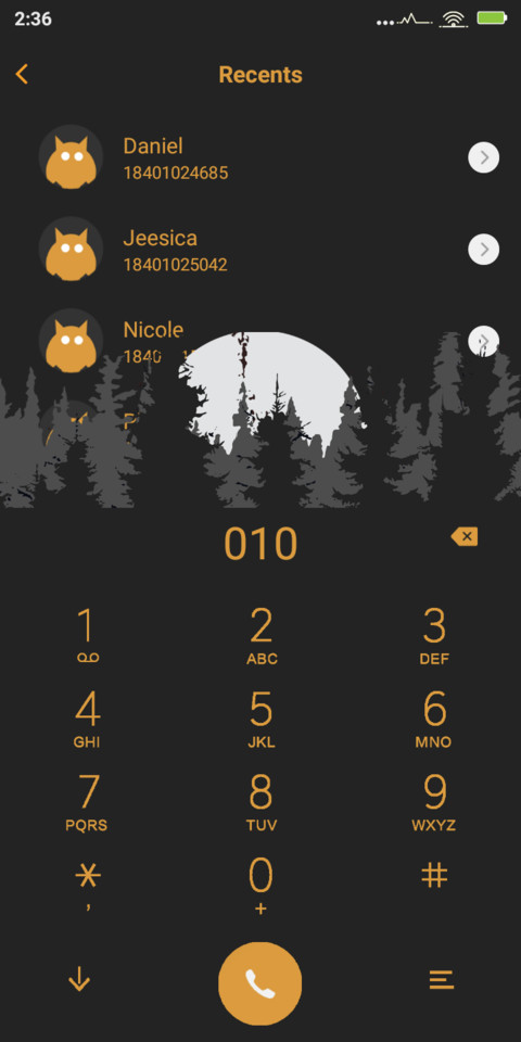 MDark Night screenshot