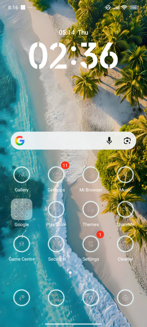 Sea screenshot