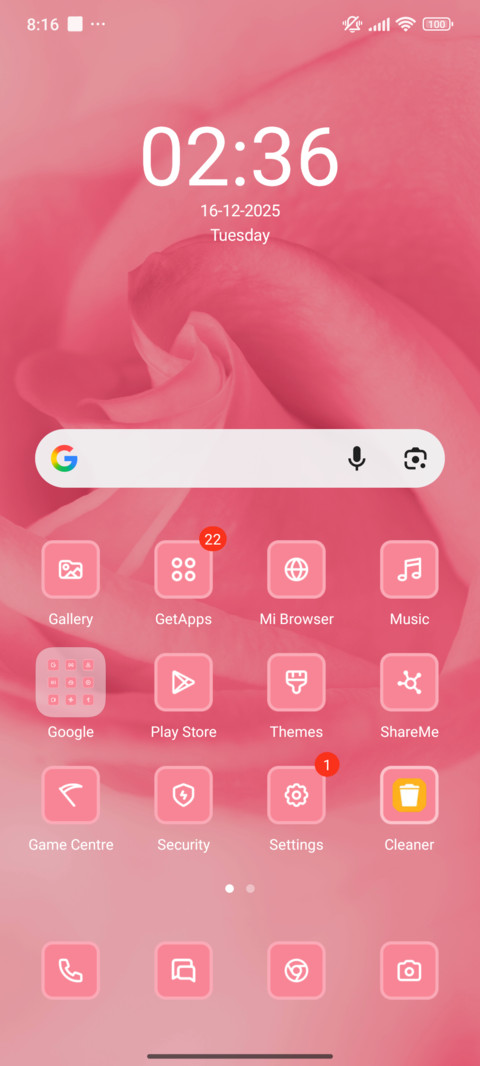 Rose screenshot