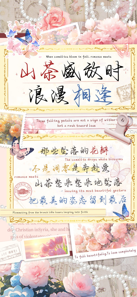山茶盛放时浪漫相逢 screenshot