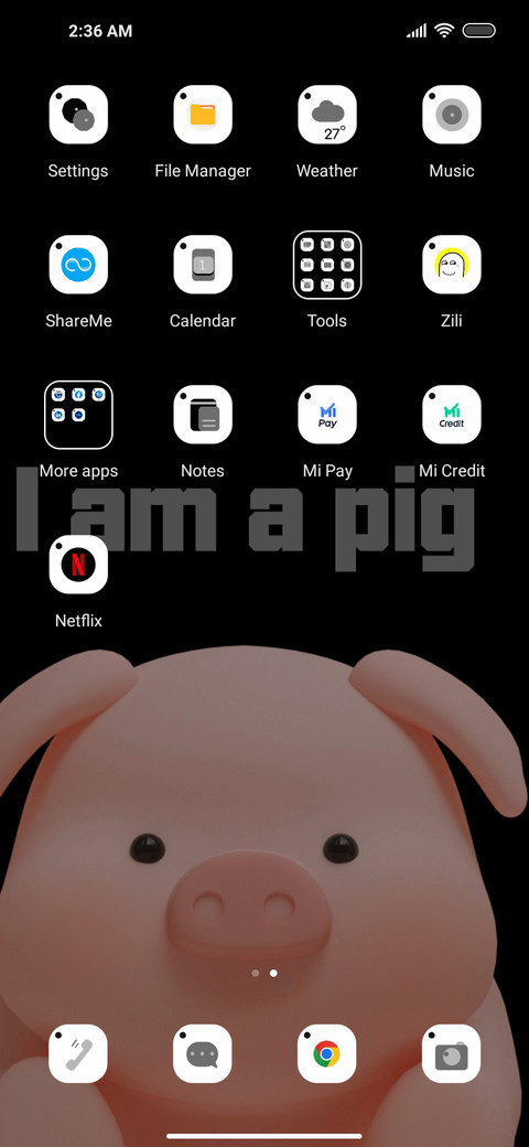 i am a pig screenshot