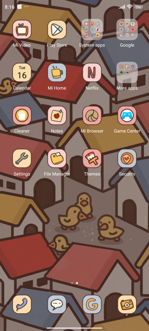 Foraging chicks screenshot