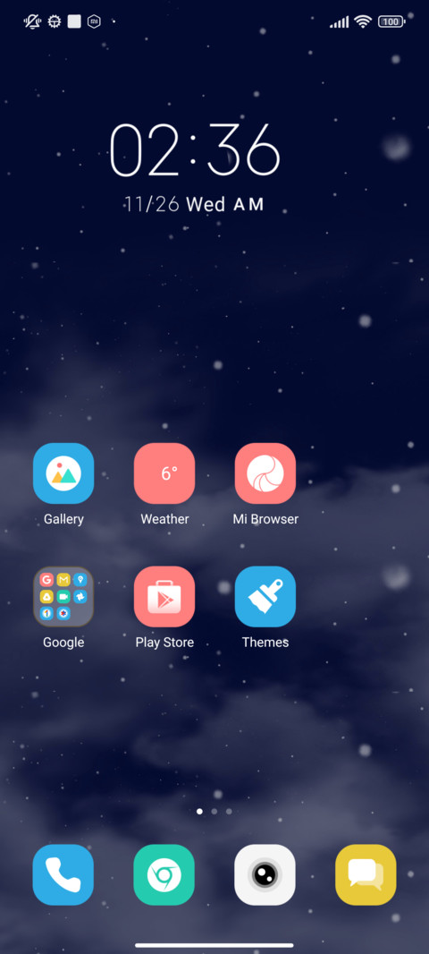 Cloud Clock screenshot