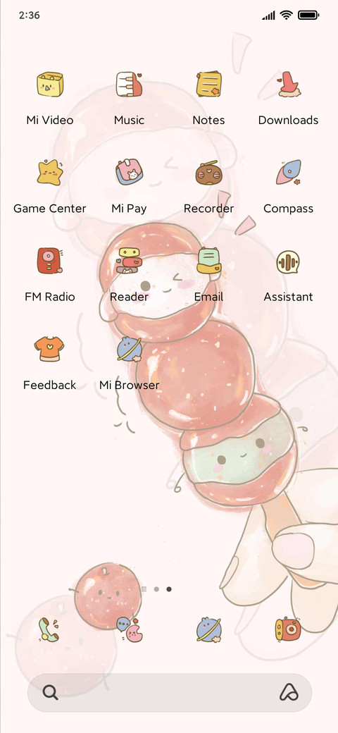 Warm winter food screenshot