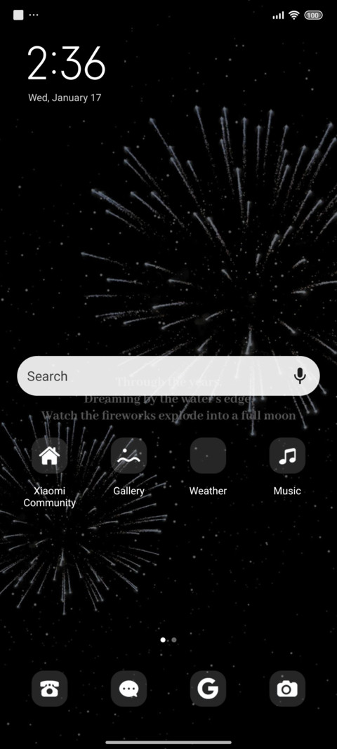 Fireworks screenshot