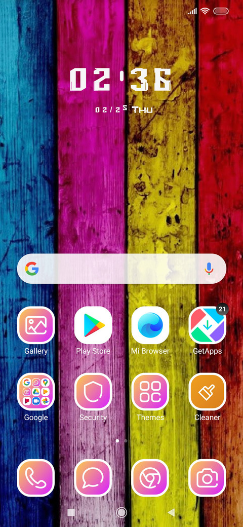 ColorWall screenshot