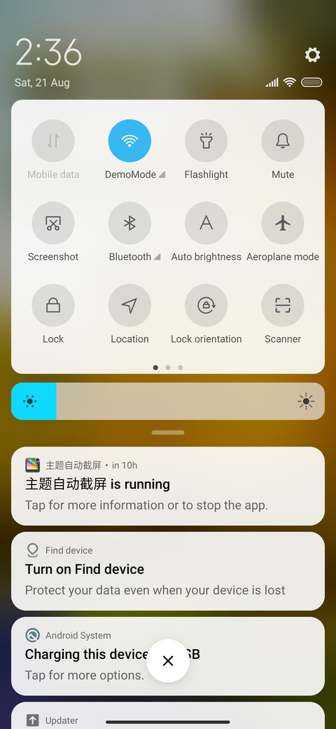 Sunny day to screenshot