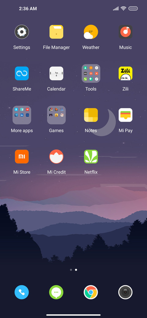 Morning dew stars screenshot