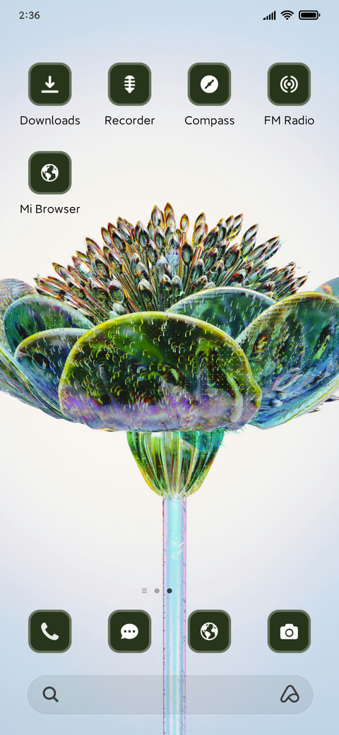 Glass Flower screenshot