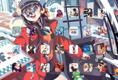二次元の萌妹第一季（24壁纸+自由桌面） screenshot