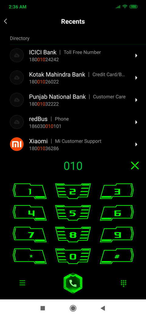Black Shark2 screenshot