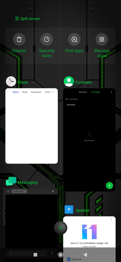 Black Shark2 screenshot