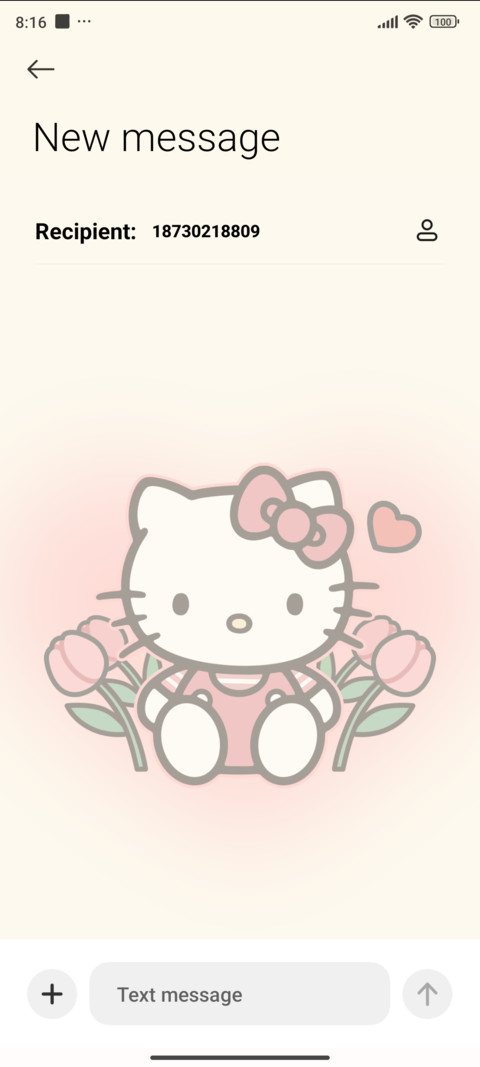 Hello Kitty tulips screenshot