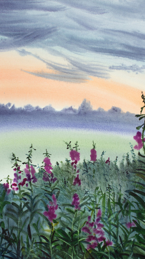 Traditional painting screenshot