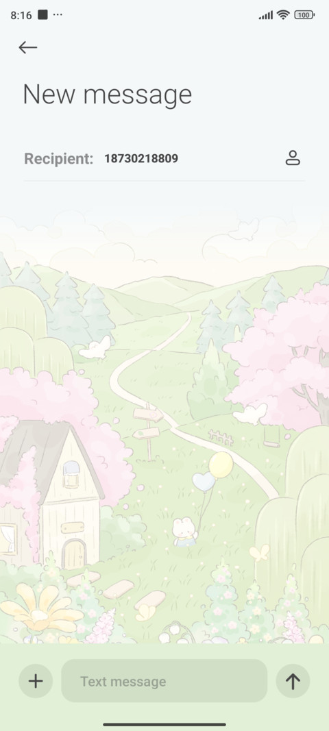 Spring garden screenshot