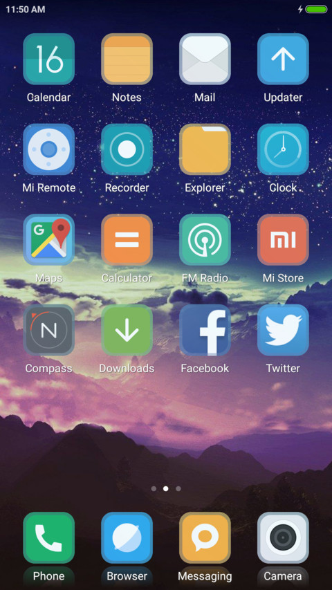 Clouds screenshot