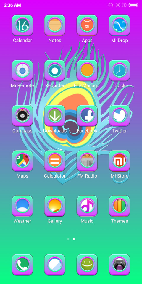 Feather screenshot
