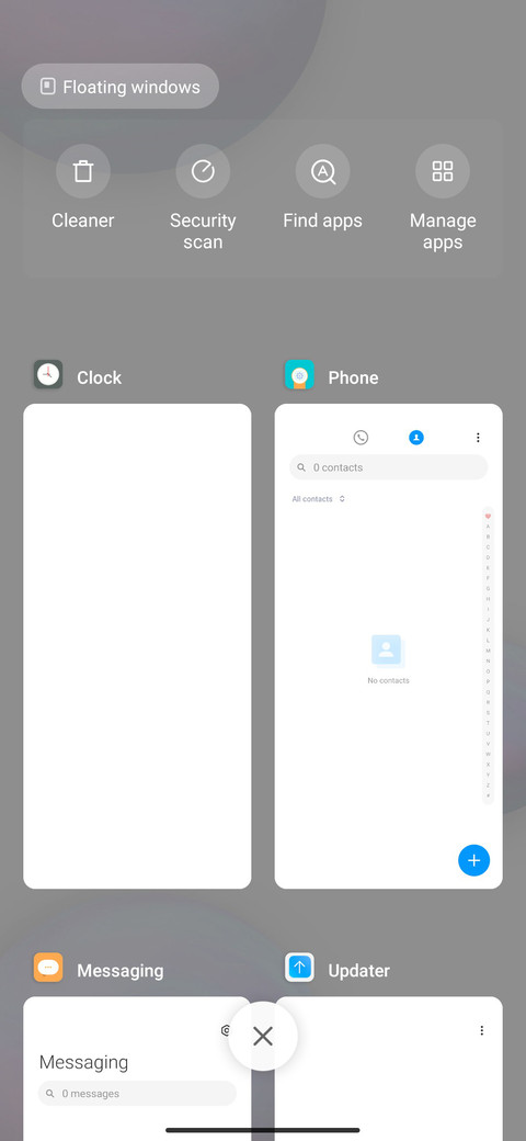 Simple color ball screenshot