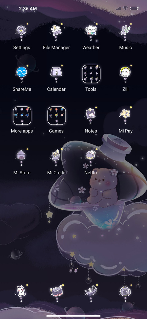 Wishing bottle screenshot