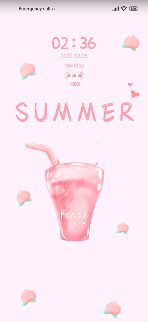 Super sweet peach screenshot