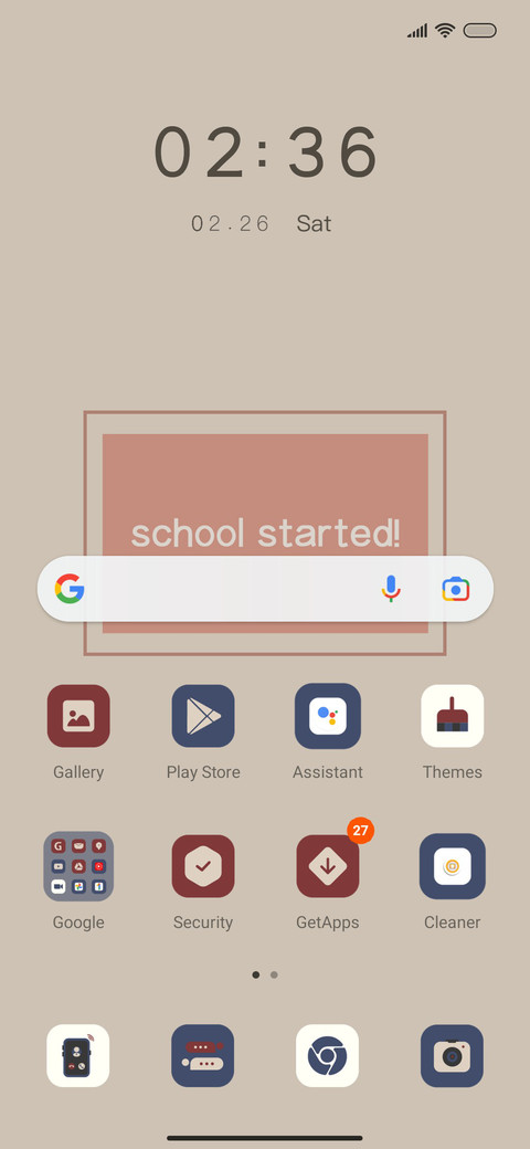 School season screenshot