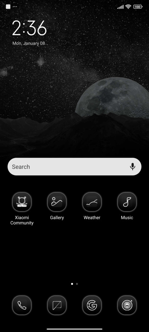 Black Amoled screenshot