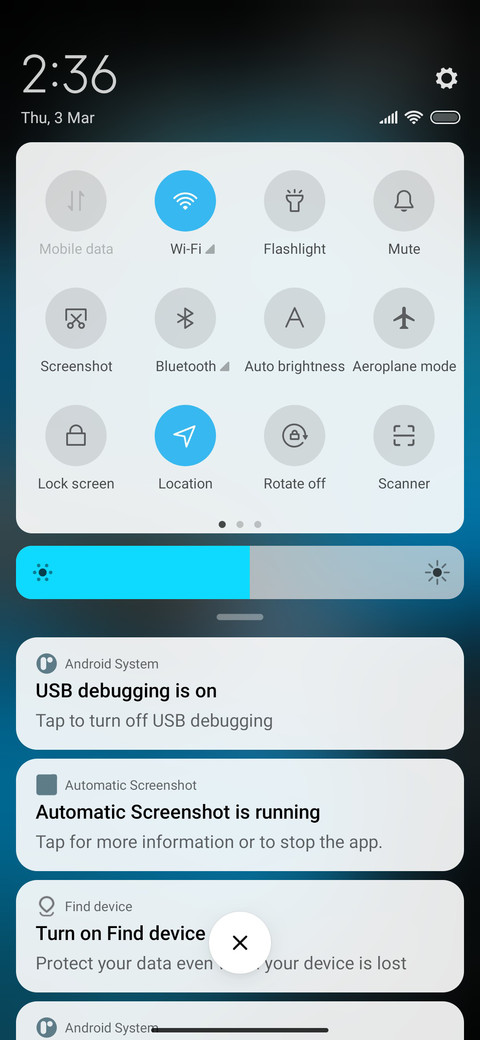 Futuristic fi screenshot