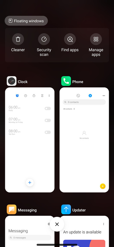 Blintech LineUi  screenshot