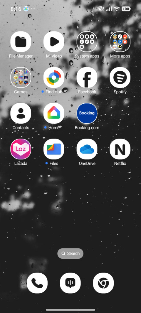 Rain Mono screenshot