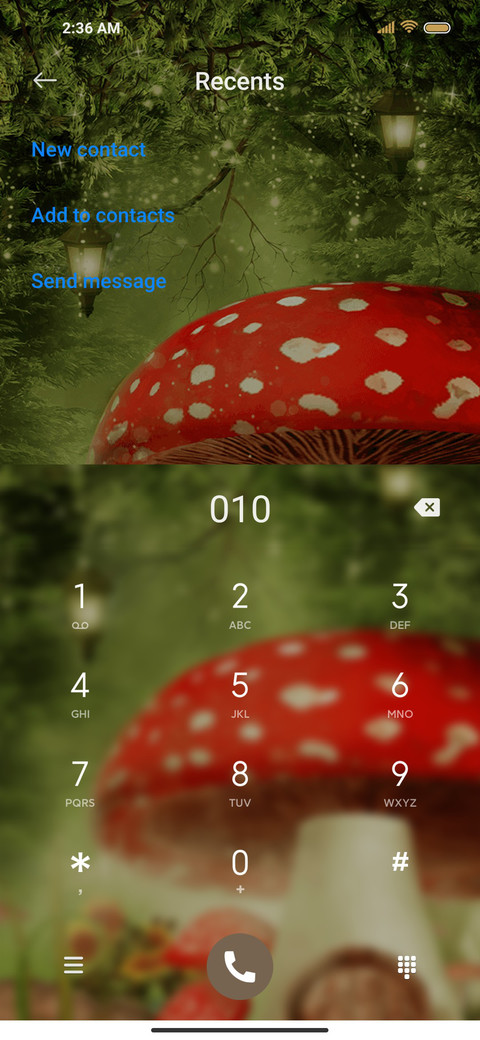 Mushroom house screenshot