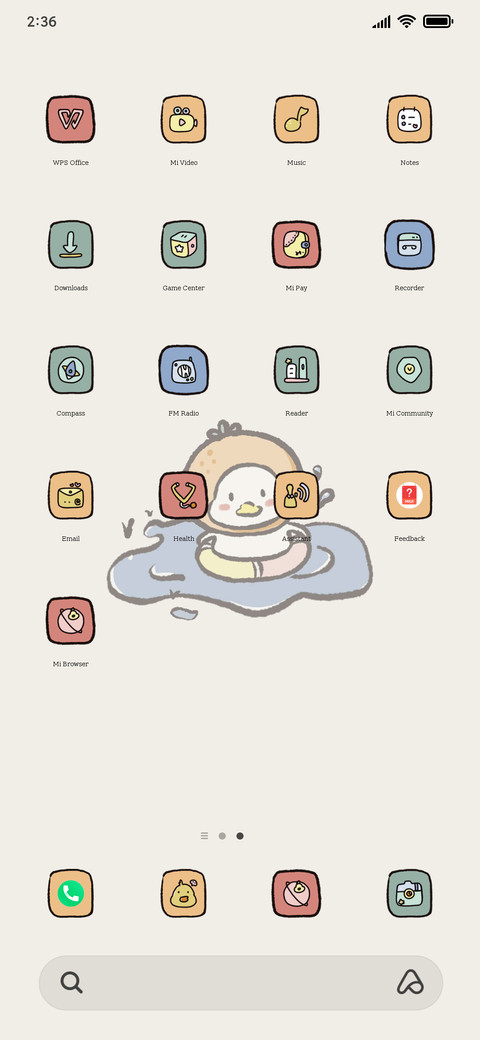 swimming duck screenshot