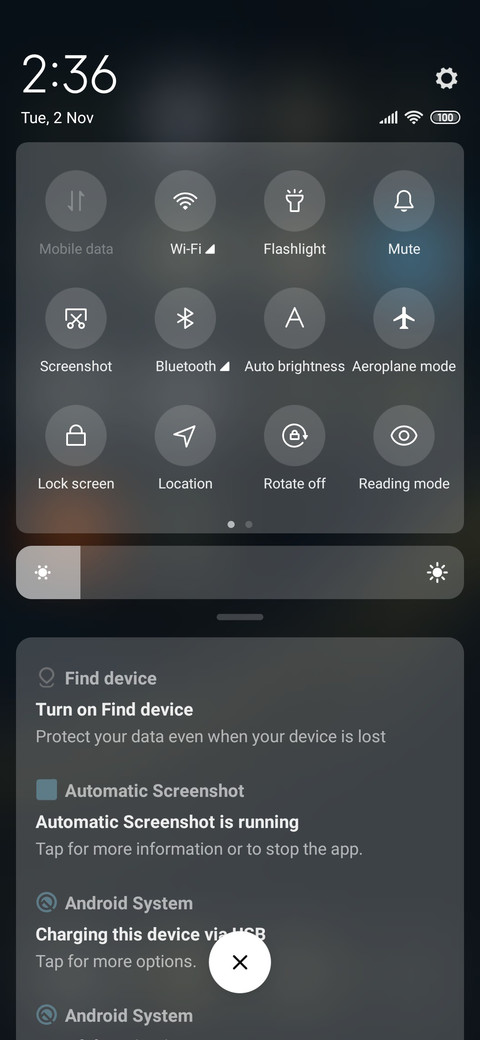 Classic clock screenshot