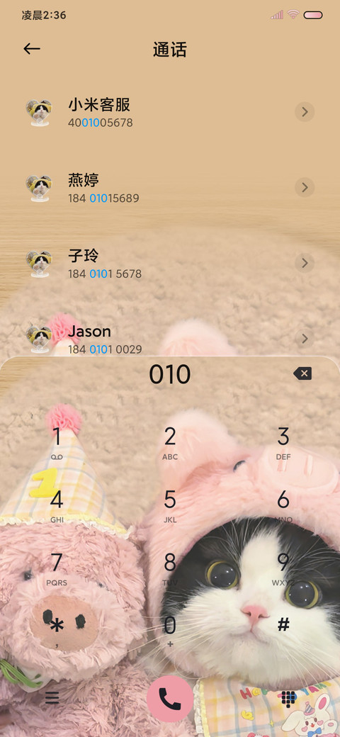 可爱猪咪告白换图 screenshot