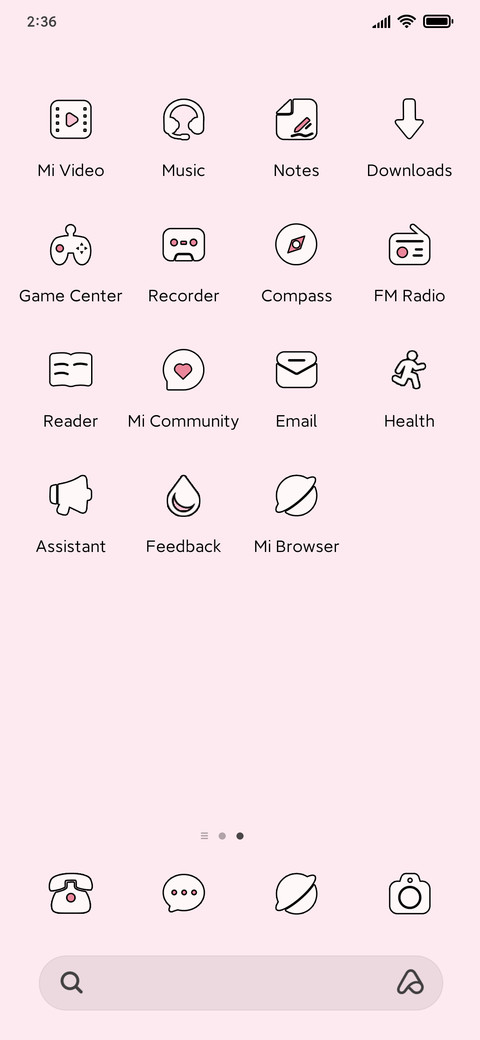 Pink peach cat screenshot