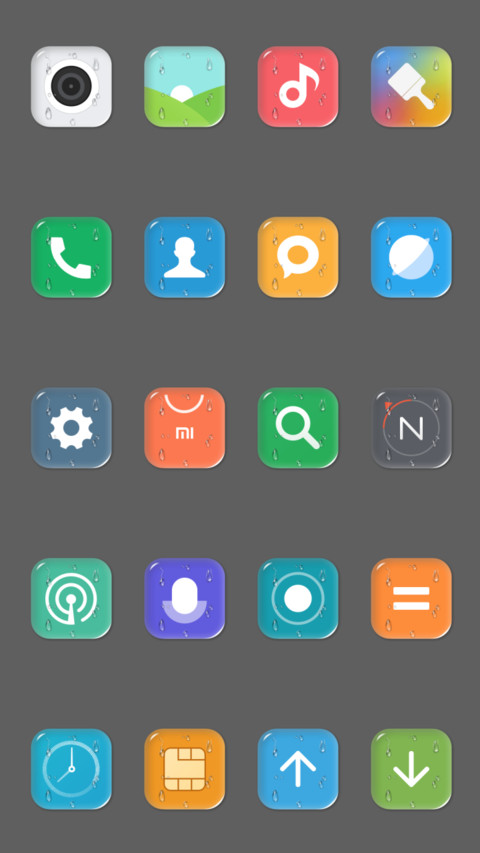 iOS Rainy girl screenshot