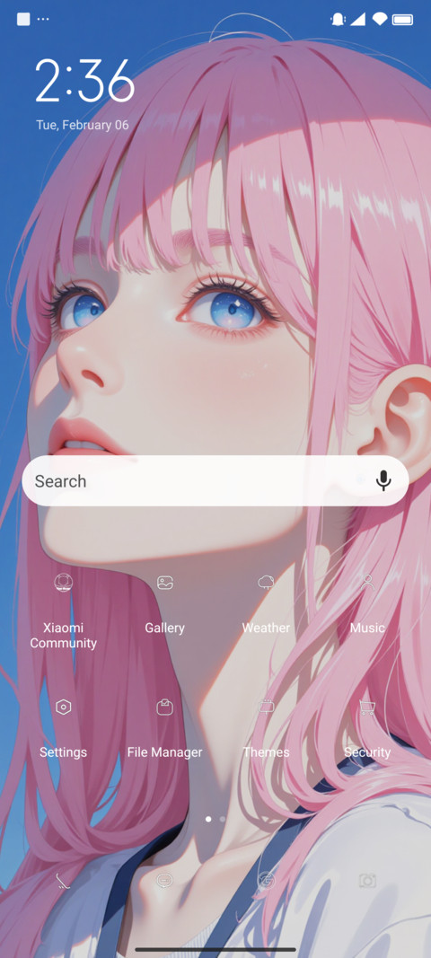 Pink Hair Girl screenshot