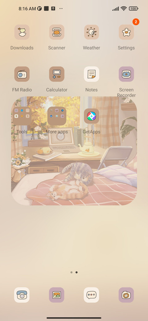 Warm room screenshot