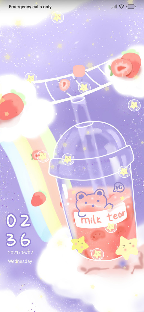 Warm milk tea screenshot
