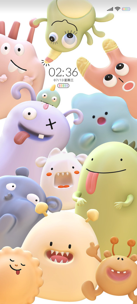 小怪兽 趣味按压 screenshot