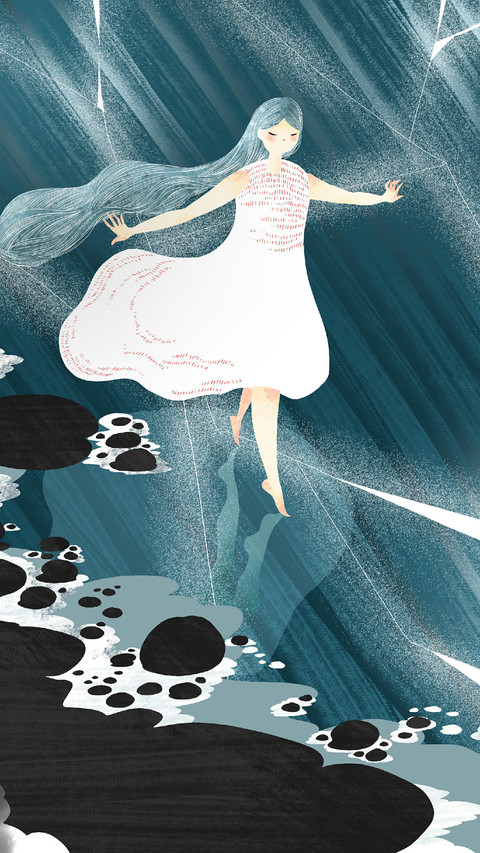 The Girl With Long Hair is Dancing screenshot