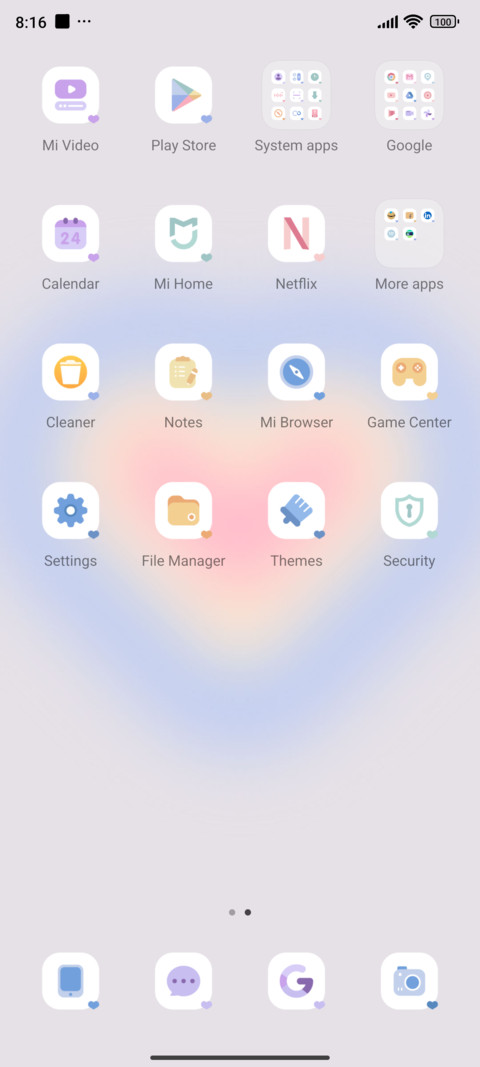 Gradient Love screenshot