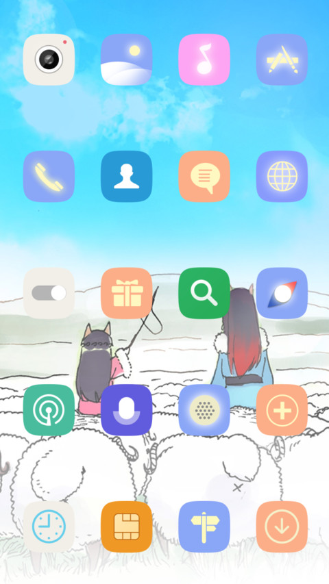 动态落花+下雪特效“腾讯动漫” screenshot
