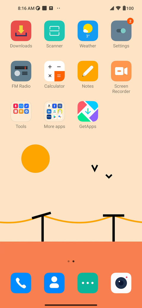Flat Square screenshot
